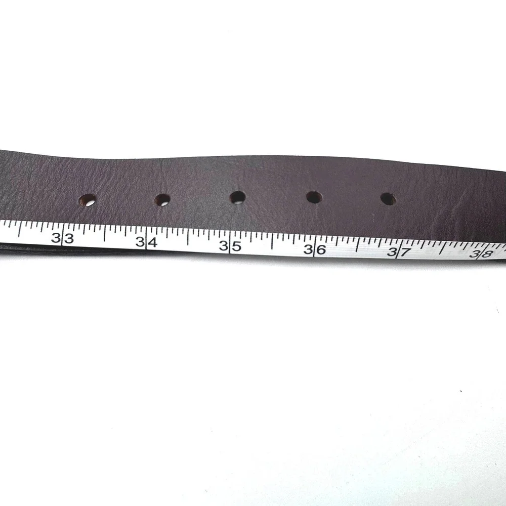 TIMBERLAND Men's 34 Reversible Leather Belt Black Brown Gunmetal Buckle